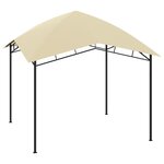 vidaXL Belvédère de jardin 3x3x2 9 m Crème 180 g/m²