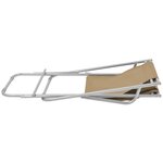 vidaXL Chaises inclinables de terrasse lot de2 Acier Taupe