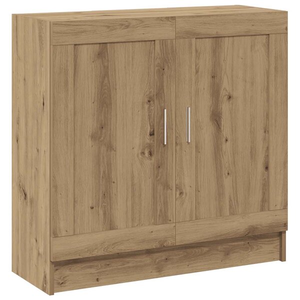 vidaXL Bibliothèque chêne artisanal 82 5x30 5x80 cm bois d'ingénierie