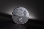 Pièce de monnaie en Argent 20 Dollars g 93.3 (3 oz) Millésime 2024 Real Heroes ASTRONAUT