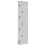 vidaXL Store enrouleur de douche 80x240 cm largeur du tissu 76 cm