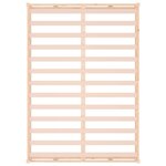 vidaXL Cadre de lit sans matelas 150x200 cm bois massif