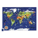 Puzzle Poster - 200 pieces - Animaux du monde