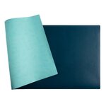 Sous Main Souple Pu Bicolore - 35x60cm - Tropique/canard - Exacompta