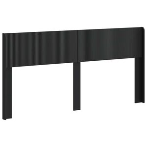 vidaXL Tête de lit Noir PB