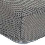 vidaXL Coussin d’assise Gris 39 x 38 x 8 5 cm