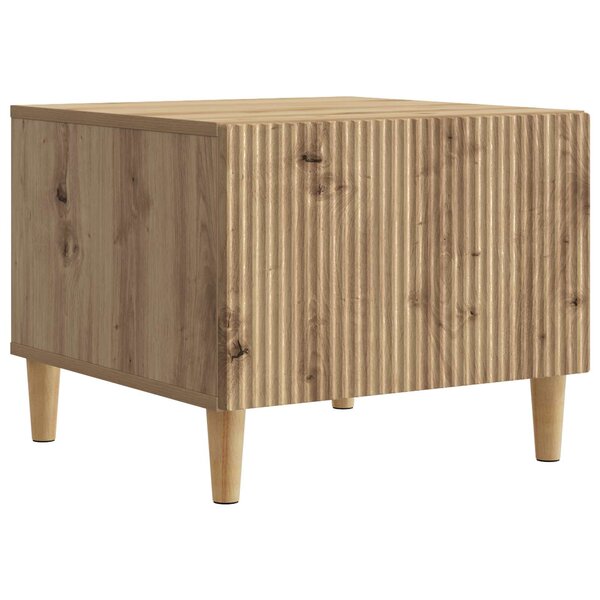vidaXL Table basse Chêne artisanal 49 x 50 x 40 cm Bois d'ingénierie