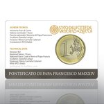 Pièce de monnaie 1 euro Vatican 2024 BU en coincard