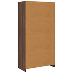 vidaXL Garde-robe Chêne marron 100x50x200 cm Bois d'ingénierie