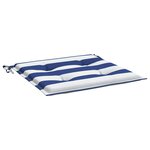 vidaXL Coussins de chaise de jardin lot de 2 40x40x4 cm tissu