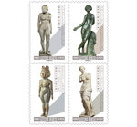 Carnet 12 timbres - Le Nu dans l'art - Sculptures - Femmes & déesses - Lettre Verte