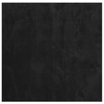 vidaXL Tapis HUARTE à poils courts doux et lavable noir 120x120 cm