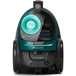 Philips fc9555/09 aspirateur traîneau sans sac powerpro active - brosses triactive  mini brosse turbo - 900w - 77db - vert