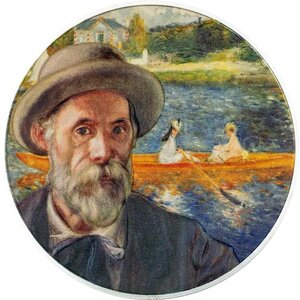 Pièce de monnaie en Argent 10 Dollars g 62.2 (2 oz) Millésime 2024 Masters of Art CIT AUGUSTE RENOIR