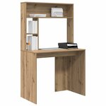vidaXL Bureau Chêne artisanal 91 x 50 x 149 cm Bois d'ingénierie
