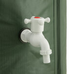 Tectake Récupérateur d'eau de pluie  - 380 L