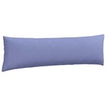 vidaXL Coussins de canapé 2 Pièces Bleu 145 x 40 cm tissu