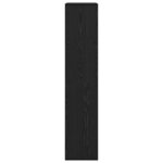 vidaXL Bibliothèque Chêne noir 69.5 x 29 x 137.5 cm Bois d'ingénierie