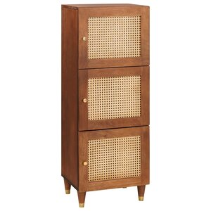vidaXL Grand meuble Marron 40 x 33 5 x 110 cm Bois de mangue massif