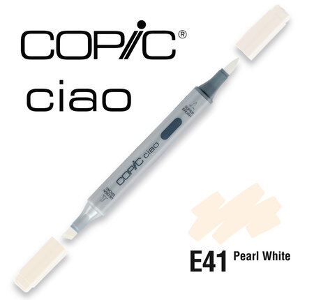 Marqueur à l'alcool Copic Ciao E41 Pearl White