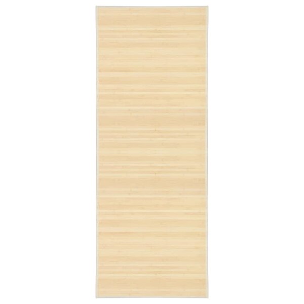 vidaXL Tapis Bambou 80x200 cm Naturel