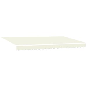 vidaXL Auvent Rétractable Crème Anthracite Marron 400 x 200 cm