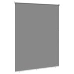 vidaXL Store enrouleur Protection UV Gris clair 160 x 140 cm Polyester