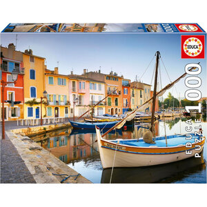 Puzzle - Le port de Martigues en Provence - 1000 pièces - 68x48cm - Dès 14 ans - Educa