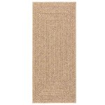 vidaXL Tapis ZIZUR beige 80x200 cm aspect de jute intérieur extérieur