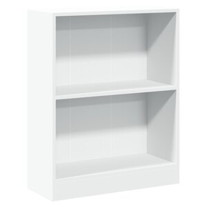 vidaXL Bibliothèque Blanc 60x24x76 cm Bois d'ingénierie