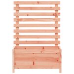 vidaXL Jardinière avec support 79x39 5x114 cm bois massif douglas