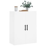 vidaXL Armoire murale blanc 69 5x34x90 cm