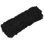 vidaXL Filets à foin 2 Pièces carré noir 75x75 cm PP