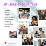 Pack UPrint compatible HP 303 XL (T6N04AE/T6N03AE) noir et couleur
