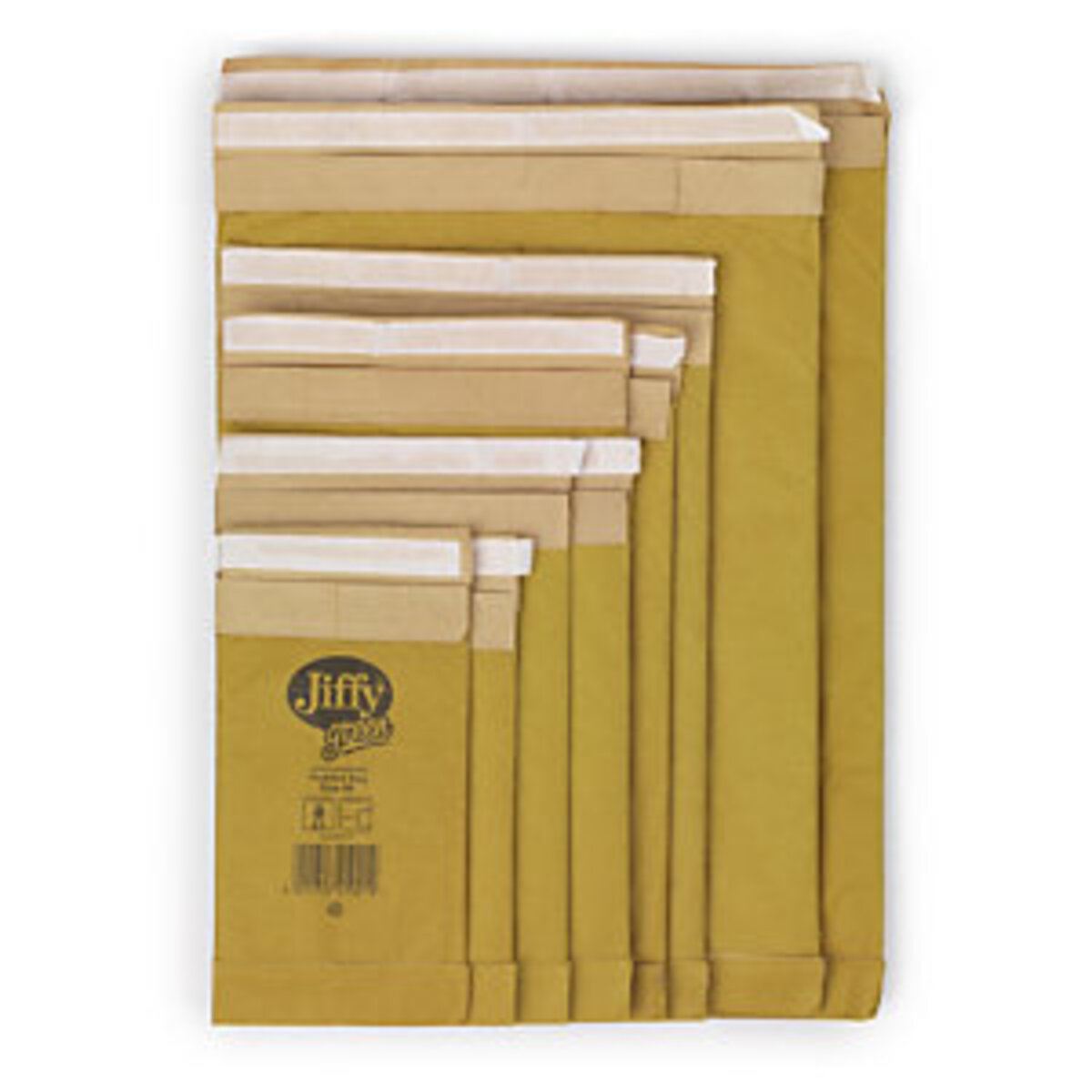 Enveloppe matelassée papier Jiffy recyclable 19,5 x 34,3 cm