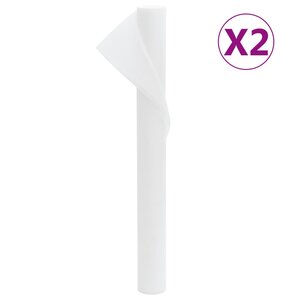 vidaXL Toison végétale 2 rouleaux 70 g/m² 10x1 6 m