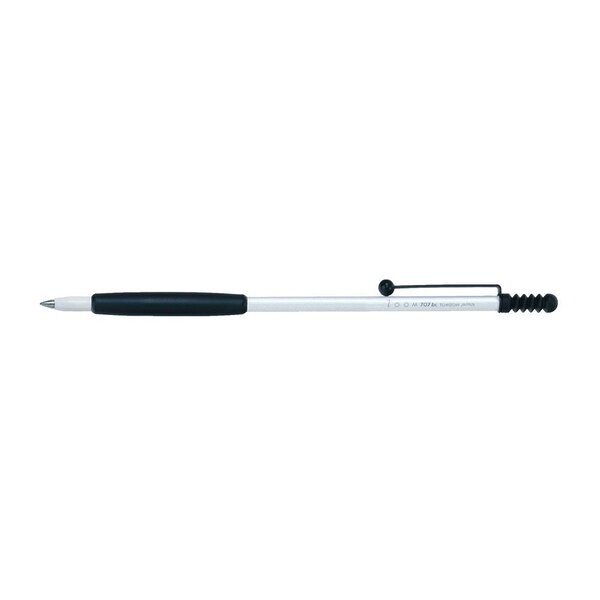 Stylo Bille Design ZOOM 707 Corps Blanc/Noir pointe moyenne TOMBOW