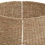 vidaXL Collier de sapin de Noël Marron 90 x 90 x 28 cm