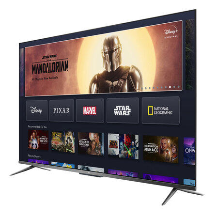 Tcl 75p718 tv 190 5 cm (75") 4k ultra hd smart tv wifi argent