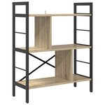 vidaXL Étagère Chêne Sonoma 75 x 30 x 91 cm Bois d'ingénierie