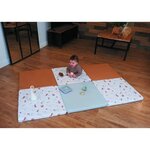 Maxi Tapis Malin Little Farmer - Multifonction 4 en 1 et évolutif - Tapis de jeu ou tapis d'éveil
