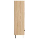vidaXL Buffet haut chêne sonoma 69 5x31x115 cm bois d'ingénierie