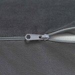 vidaXL Coussin pour les jambes Uni Gris 63 x 52 x 19 cm