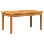Table basse vidaXL 75x40x38 cm en bois massif d'acacia