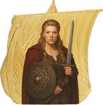 Pièce de monnaie en Argent 1 Dollar g 31.1 (1 oz) Millésime 2026 Sail with the Vikings LAGERTHA (PRÉCOMMANDE)