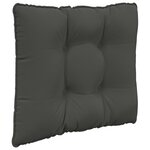vidaXL Coussin de canapé d'extérieur 3 Pièces Anthracite Polyester