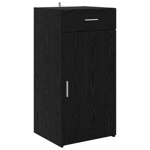 vidaXL Buffet Chêne noir 42 5 x 40 x 93 cm Bois d'ingénierie