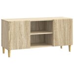 vidaXL Meuble TV 102 x 34 5 x 50 cm Chêne Sonoma Bois d'ingénierie