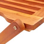vidaXL Ensemble à manger d'extérieur pliable 7 Pièces Bois d'eucalyptus