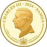 Pièce de monnaie en Or 25 Dollars g 0.155 (1/200 oz) Millésime 2024 Harry Potter Gold Collection 2024 SIRIUS BLACK